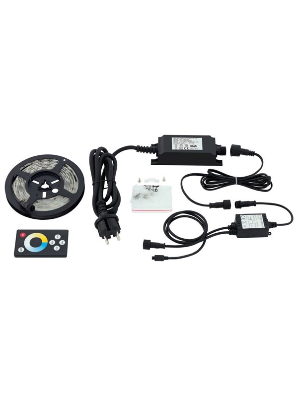 EGLO STRIPES KIT 2M CCT 8W 600LM 3000/7000K IP44 W/REMOTE B.