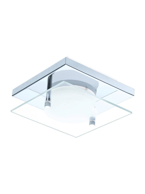 EGLO ABIOLA WAND/PLAFOND 115X115 450LM CHROOM