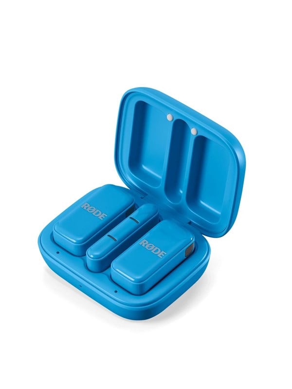 RØDE Wireless Micro USB‑C - Blauw – Ultra‑Compact Draadloos Microfoonsysteem voor Smartphones