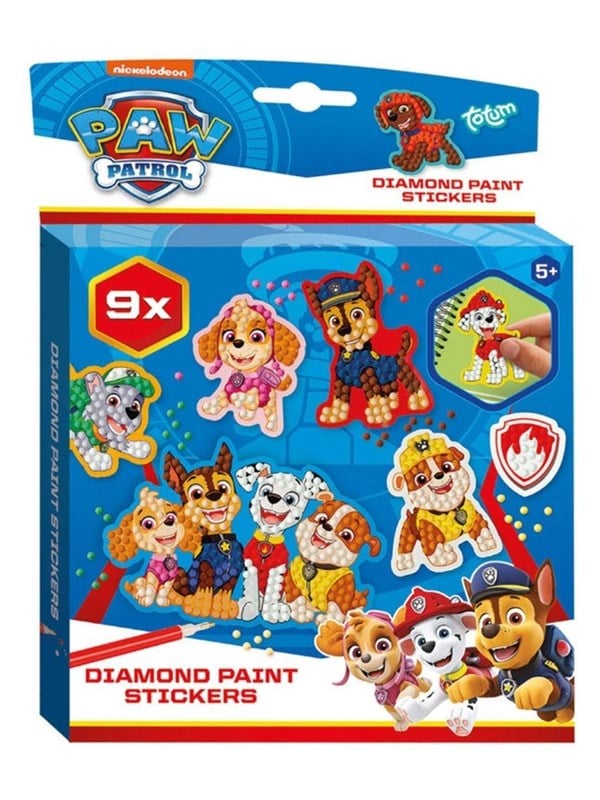 Totum PAW PATROL Diamond Paint Stickers