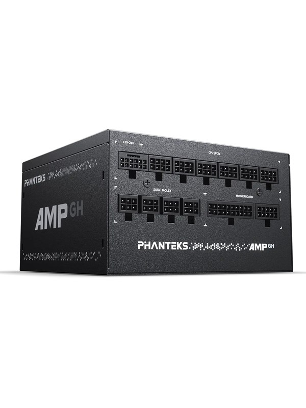 Phanteks AMP PH-P1200GH Voeding - 1200 Watt - 120 mm - ATX 3.1 - 80 Plus 80 PLUS Platinum