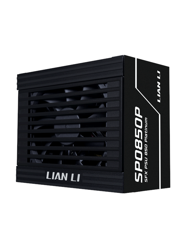 Lian Li SP850P SFX Voeding - 850 Watt - 92 mm - ATX 3.1 - 80 Plus 80 PLUS Platinum
