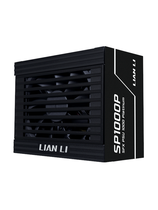 Lian Li SP1000P SFX Voeding - 1000 Watt - 90 mm - ATX 3.1 - 80 Plus 80 PLUS Platinum