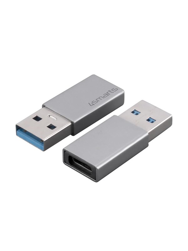 4smarts Passive Adapter USB-A (Male) to USB-C (Female) 2 pcs Set