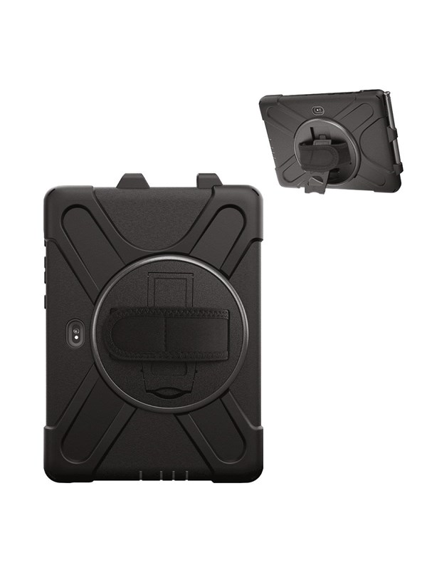 4Smarts Rugged Tablet GRIP Back cover Samsung Galaxy Tab Active4 Pro Zwart Tabletcover