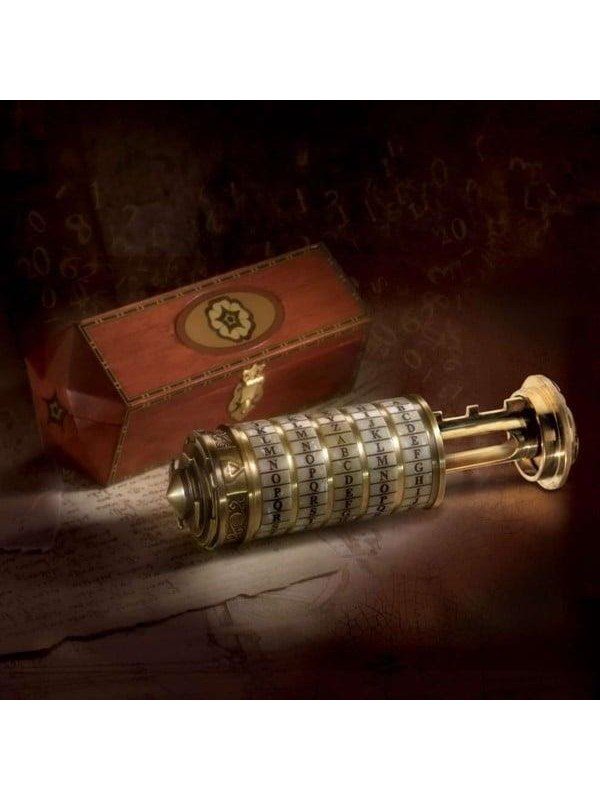 Noble Collection Da Vinci Code Replica 1/1 Cryptex Replica: 1/1