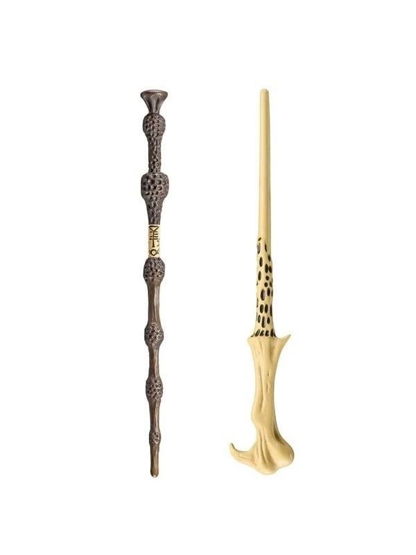 Noble Collection Harry Potter twin-pack Role Play Toverstaf / Toverstoks The Elder & Lord Voldemort 30 cm Replica: down-scaled