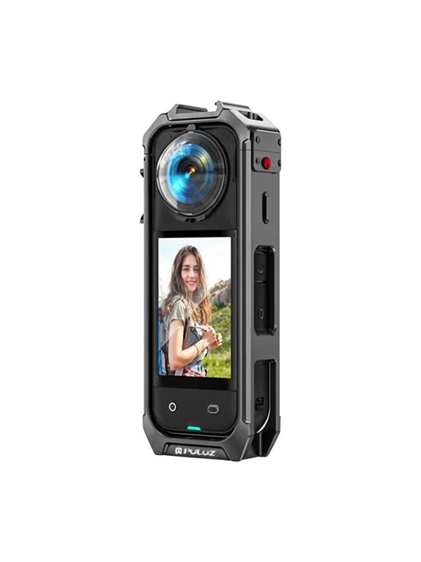 Puluz Metal Protective Case with Lens Cover for Insta360 X5