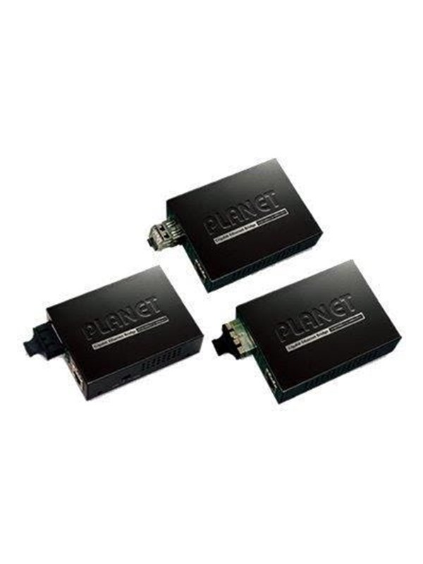 PLANET GT-802 - fibre media converter - 10Mb LAN 100Mb LAN 1GbE