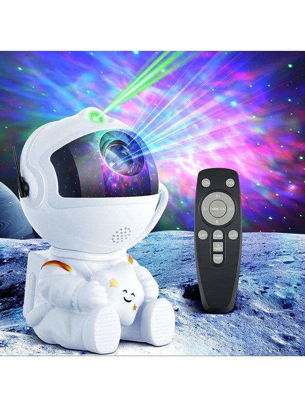 Pro Zittende Astronaut Ster Lamp - Nebula