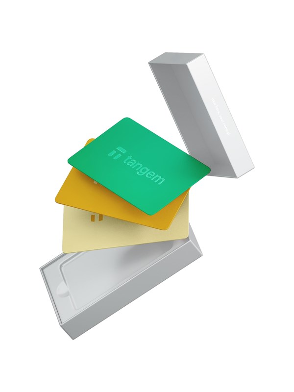 Tangem Wallet - 3-Kaartenset, Sun Drop