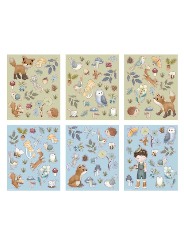 Little Dutch stickerboekje Forest Friends - creatief speelgoed 3 jaar