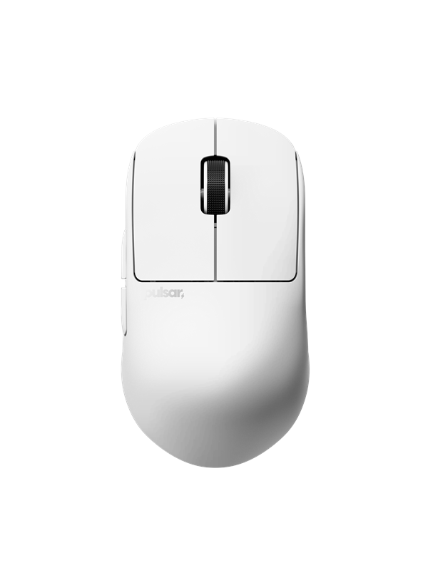 Pulsar X2H CRAZYLIGHT Mini Wireless (Uyuni White) - Gaming muis - Optisch - 5 knoppen - Wit