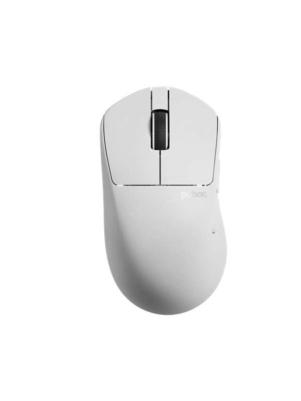 Pulsar X3 LHD CRAZYLIGHT Mini Wireless (Uyuni White) - Gaming muis - Optisch - 5 knoppen - Wit
