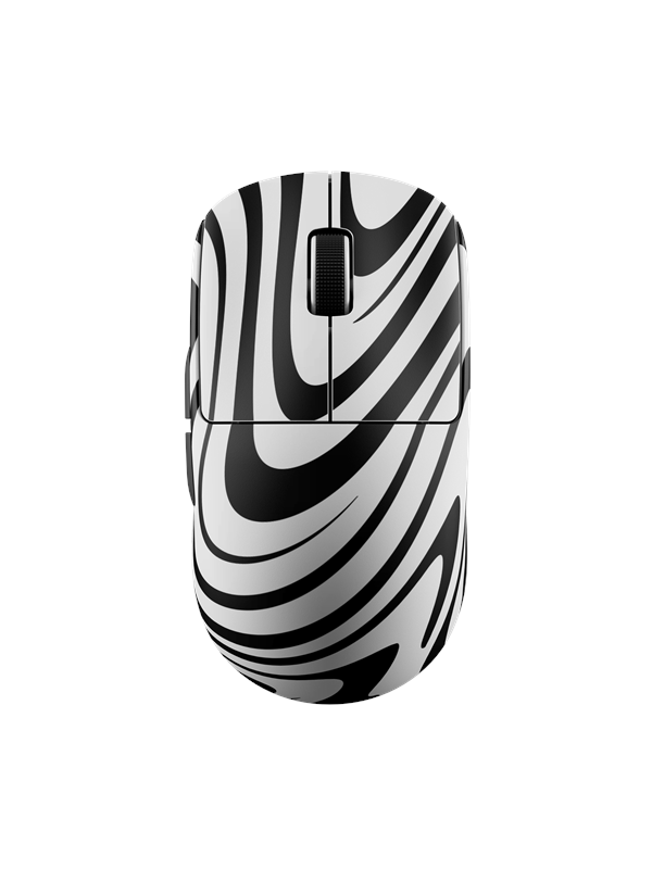 Pulsar X2 CRAZYLIGHT Mini Wireless - Boardzy Limited Edition - Gaming muis - Optisch - 5 knoppen - Wit