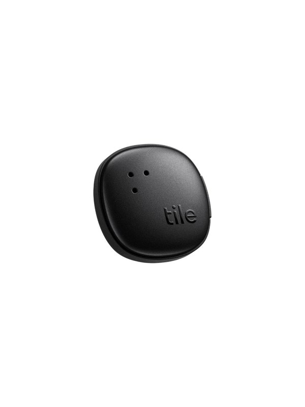 Life360 Tile Sticker - Kleine, krachtige Bluetooth Tracker - Item locator voor Fietsen, Gereedschap, Brillen en meer - Werkt met iOS en Android - 1 stuk (zwart)