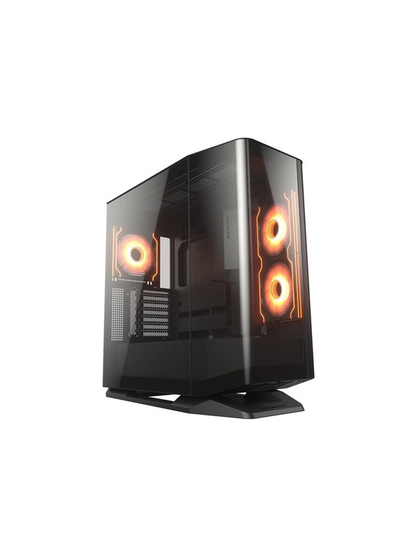 COUGAR Gaming FV270 RGB gebogen gehard glazen midi-tower pc-behuizing - Zwart