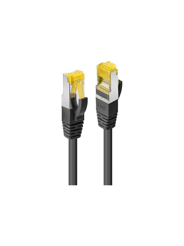 LINDY 47310 RJ45 Netwerkkabel, patchkabel CAT 6a (losse kabel CAT 7) S/FTP 3.00 m Zwart Snagless 1 stuk(s)