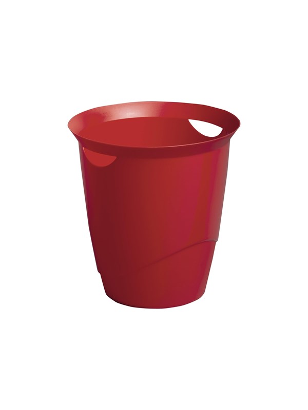 DURABLE TREND - waste basket - 16 L - opaque red