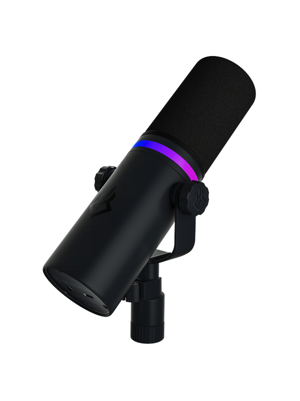 BEACN Mic - USB-C dynamische broadcastmicrofoon - Black Dark - Dynamic MIC - USB C Broadcast