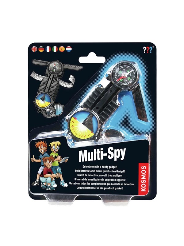 Kosmos Spy Labs Multi-Spy – Spionagespeelgoed – Bouw je eigen spionageapparaten – Inclusief infrarood sensor en nachtzichtcamera – Spionageset