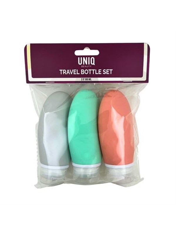 UNIQ Reisfles Set - 3 st, 100 ml