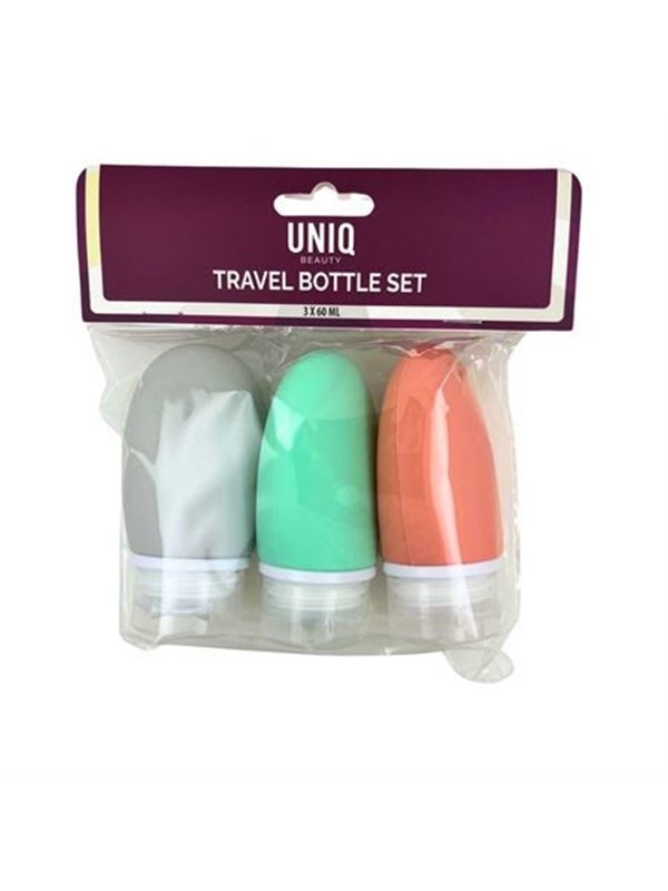 UNIQ Reisfles Set - 3 st, 60 ml