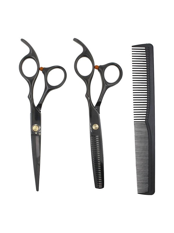 UNIQ Kappersschaar Set met Kam - Kappersschaar Rechtshandig - Haarschaar Set - Kappersschaar - Uitdunschaar