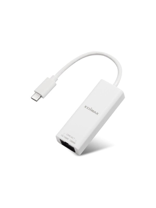 EDIMAX EU-4306C Netwerkadapter 10 / 100 / 1000 MBit/s USB-C, RJ45