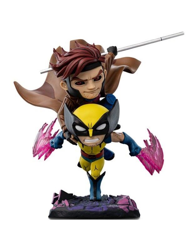 Iron Studios - X-Men 97 - Gambit And Wolverine Minico Figure 24cm - Figuur