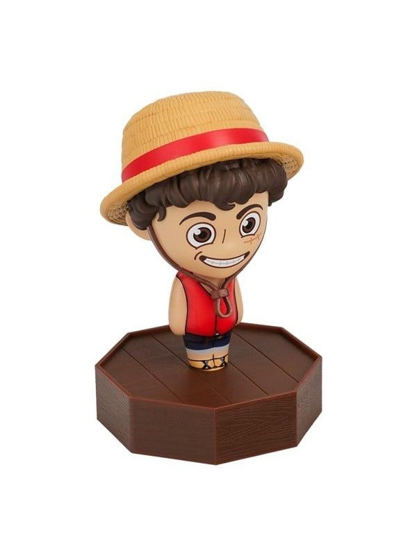 One Piece Monkey D. Luffy Icon Light, officieel gelicentieerde anime 3D figuur LED‑lamp, op batterijen werkend verzamelbaar merchandise voor popcultuurfans, slaapkamers en woning – Paladone