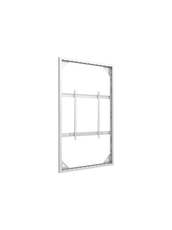 Multibrackets M Pro Series enclosure - Large - for digital signage panel - slim - white - Max 80 kg - recommended for 98"