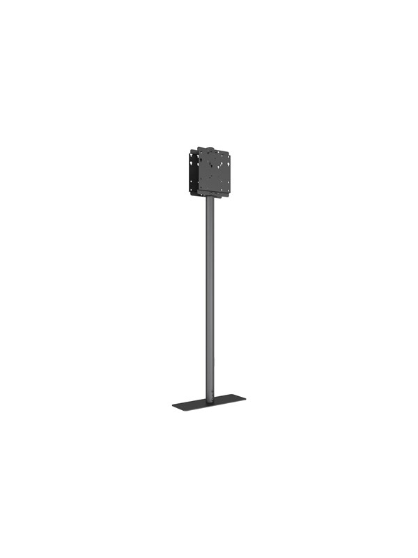 Multibrackets M Pro Series stand - kiosk style - for 2 LED displays - back to back 50/75/100/200 - black - Max 90 kg - recommended for 55"