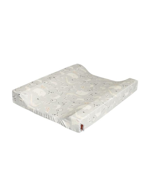 Anne & Mikael changing mat 50 x 63 cm grey safari