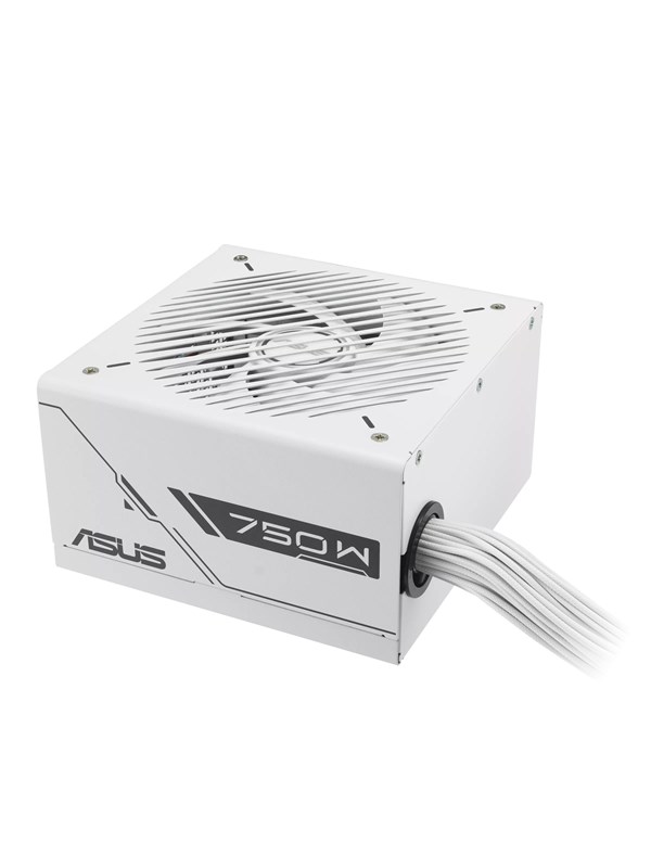 ASUS Prime 750B White Voeding - 750 Watt - 135 mm - ATX 2.54 - 80 Plus 80 PLUS Bronze