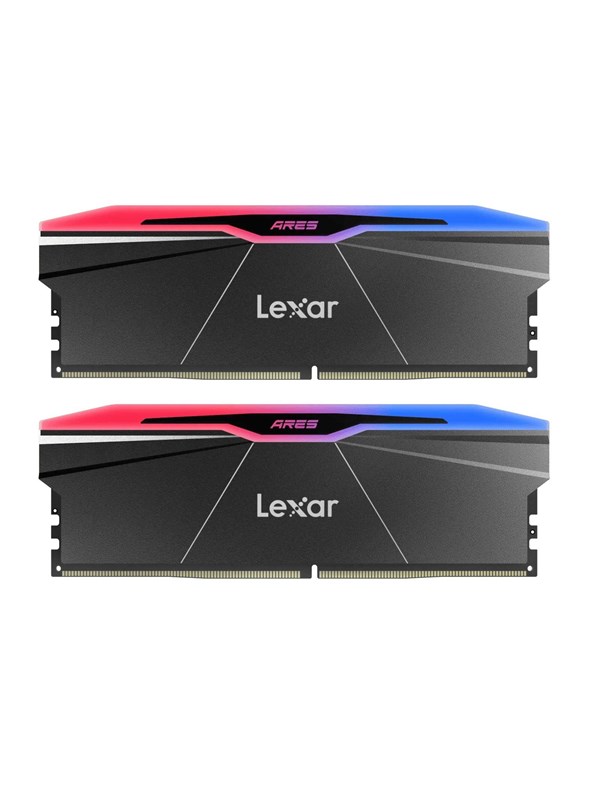 Lexar ARES RGB 2nd Gen DDR5-6000 - 32GB - CL30 - Dual Channel (2 pcs) - AMD EXPO & Intel XMP - Zwart met RGB