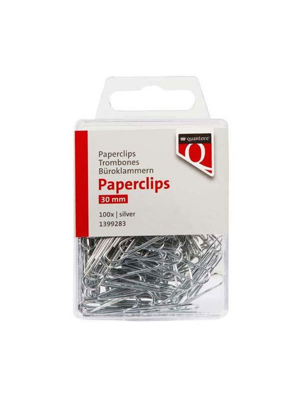 Paperclip 30mm Silver 100 pcs.