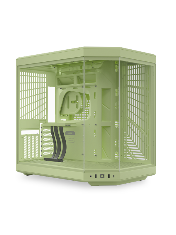 HYTE Y70 Matcha Milk - Case - Miditower - Green
