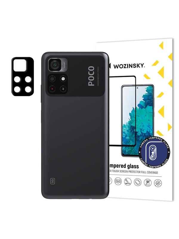 Wozinsky Full Camera Glass 9H Full Camera Tempered Glass for Xiaomi Poco M4 Pro 5G Camera