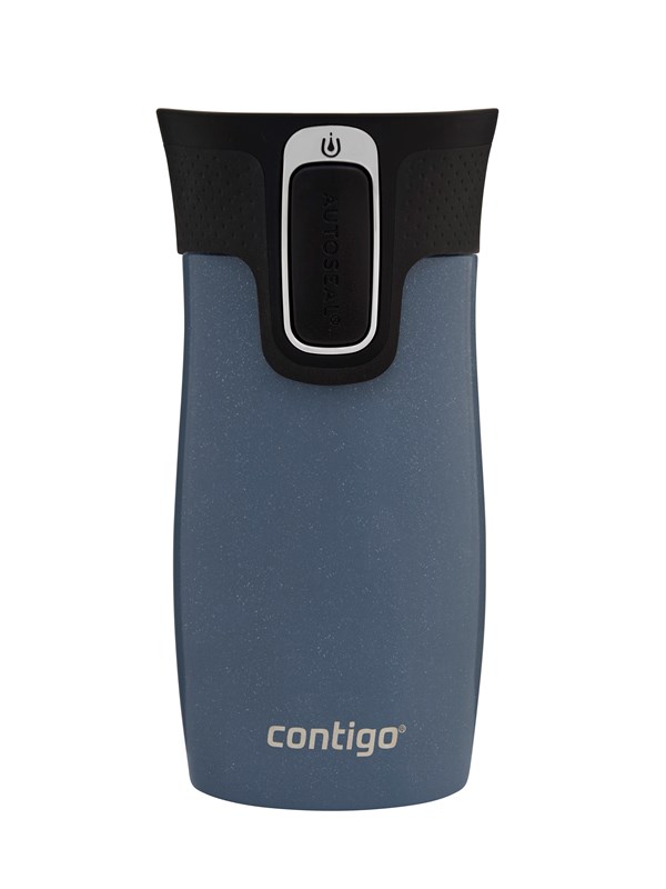 Contigo West Loop Mini Autoseal thermosbeker - Lakeside - roestvrijstalen isoleerbeker, koffiebeker-to-go, BPA-vrij, lekvrije beker-to-go met Easy-Clean-deksel, houdt tot 6 uur warm, 300 ml