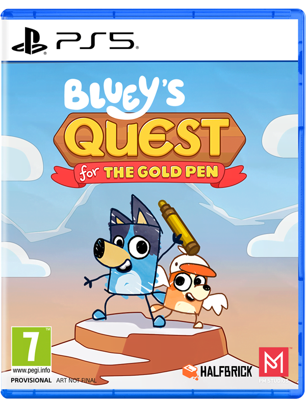 Bluey's Quest for the Gold Pen - Sony PlayStation 5 - Adventure