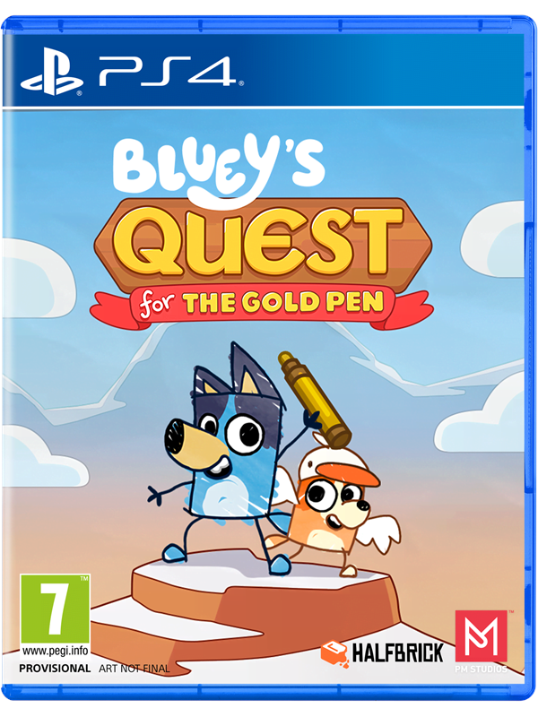 Bluey's Quest for the Gold Pen - Sony PlayStation 4 - Adventure