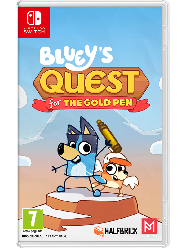 Bluey's Quest for the Gold Pen - Nintendo Switch - Adventure