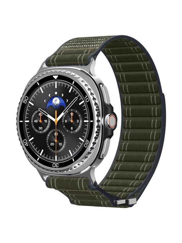Spigen Fabric Band (hook-and-loop) - green - Samsung Galaxy Watch 8 46mm/44mm/40mm
