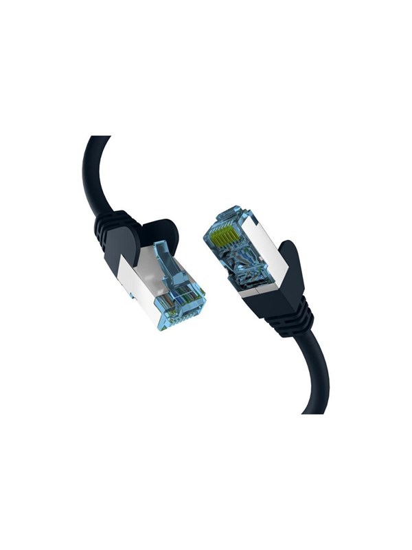 M-CAB EFB-Elektronik patch cable - 50 m - black - Zwart - 50m