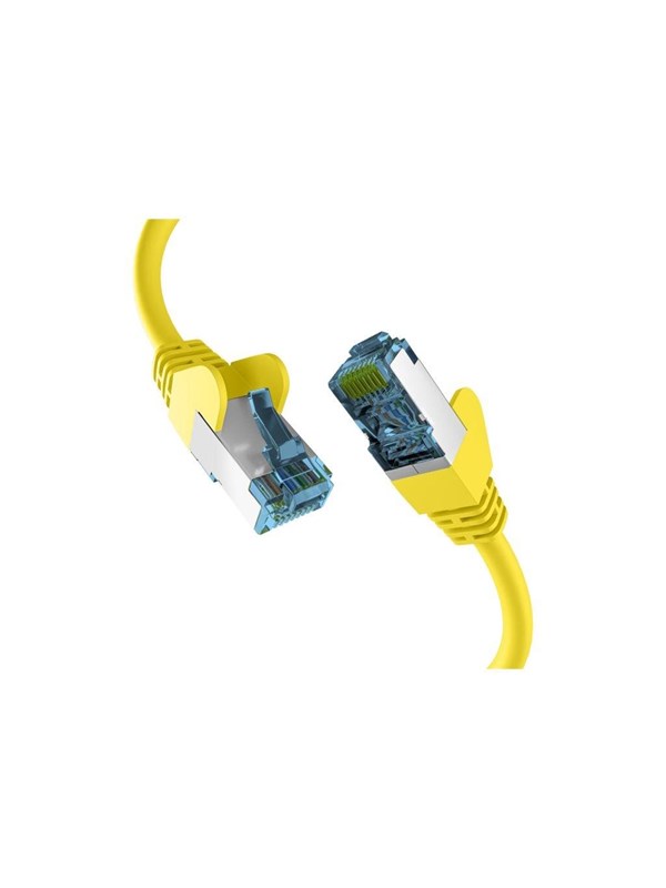 M-CAB EFB-Elektronik patch cable - 10 m - yellow - Geel - 10m