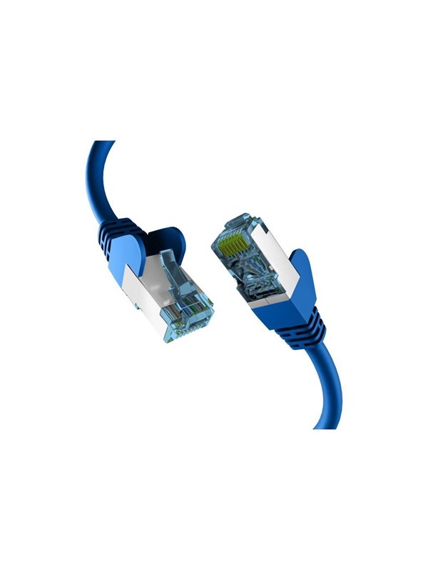 M-CAB EFB-Elektronik patch cable - 2 m - blue - Blauw - 2m