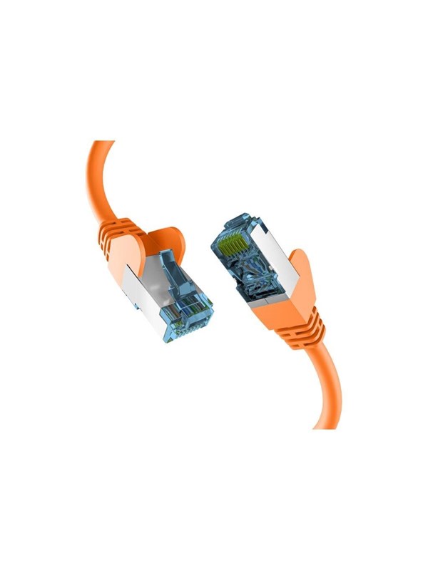M-CAB EFB-Elektronik patch cable - 5 m - orange - Oranje - 5m