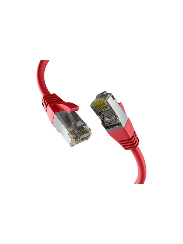 M-CAB EFB-Elektronik patch cable - 1.5 m - red - Rood - 1m