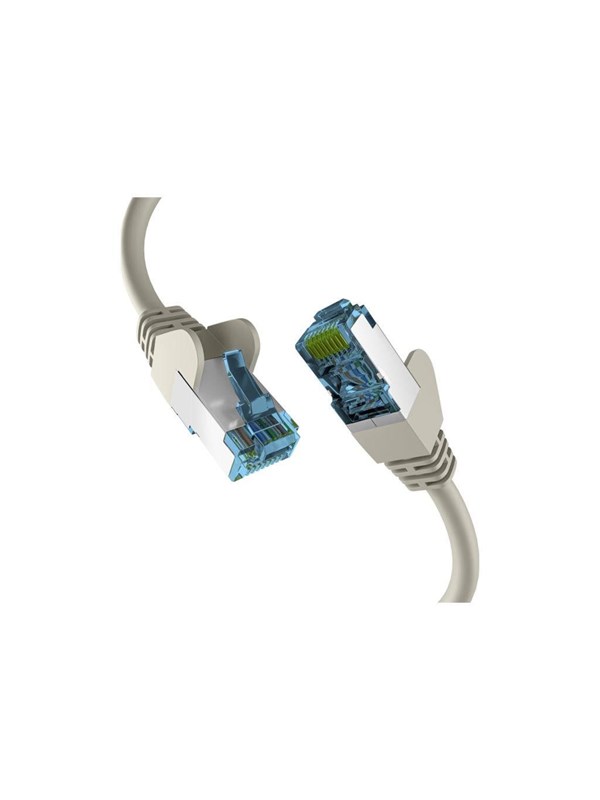 M-CAB EFB-Elektronik patch cable - 1 m - grey - Grijs - 1m